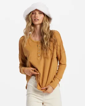 BILLABONG New Anyway henley top