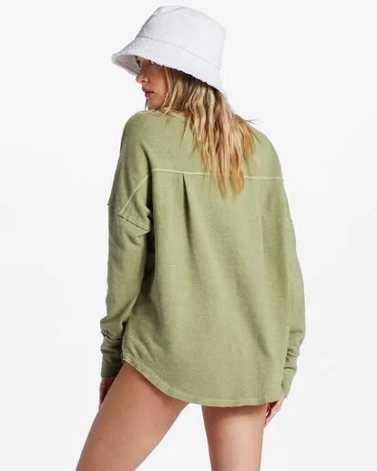BILLABONG New Anyway henley top