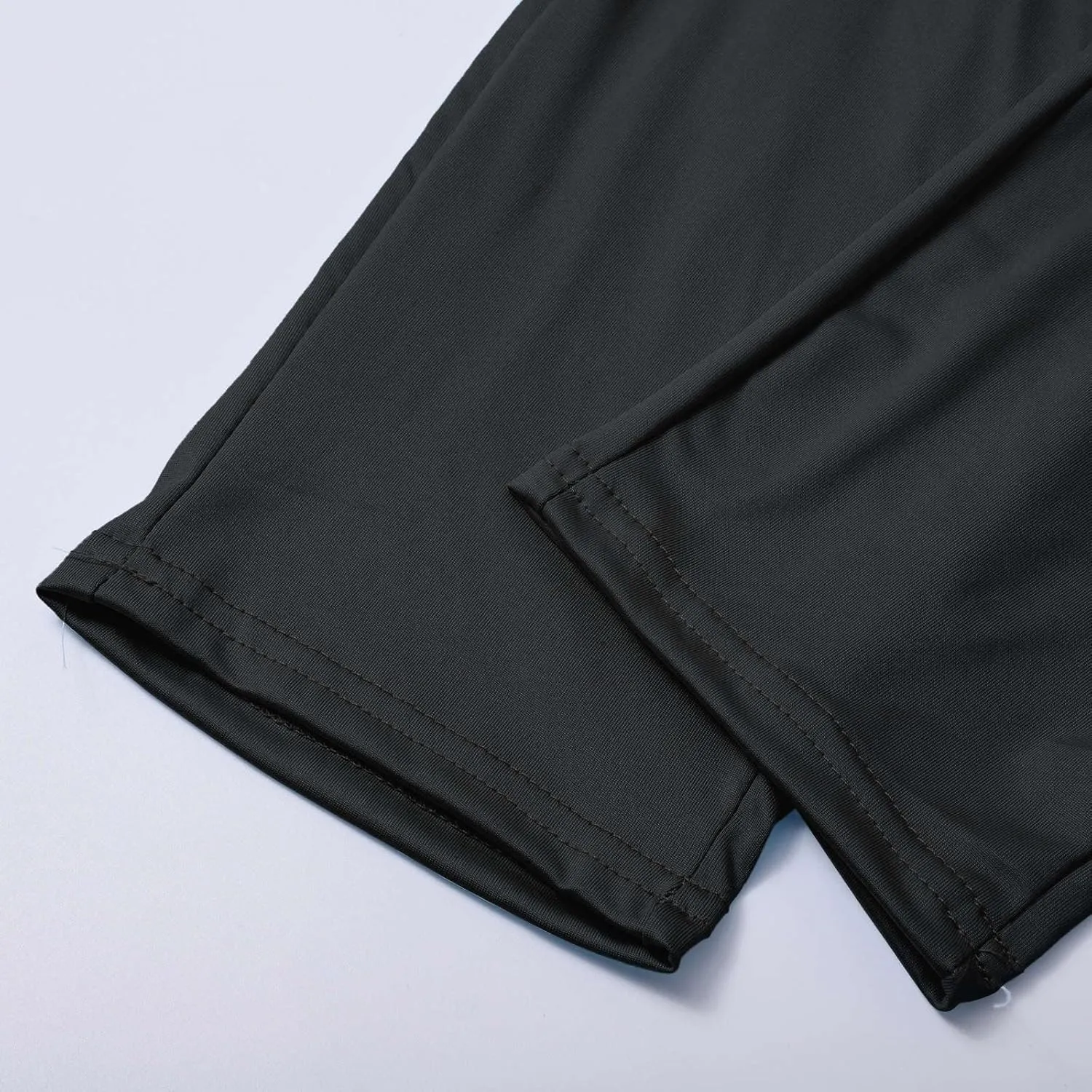 Capri Leggings for Women Plus Size Tummy Control Knee Length No Pockets High Waisted Yoga Pants Soft Workout Tights