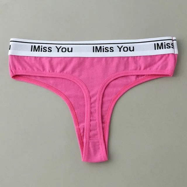 Cotton Mix Breathable Seamless Low Waist Seamless Women's Cotton Bottoms Briefs Underwear