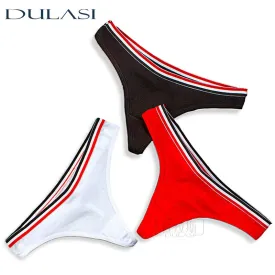 Cotton Mix G-String Thong Panties String Underwear Briefs Sexy Lingerie Pants Intimate Ladies Letter Low-Rise  Undies
