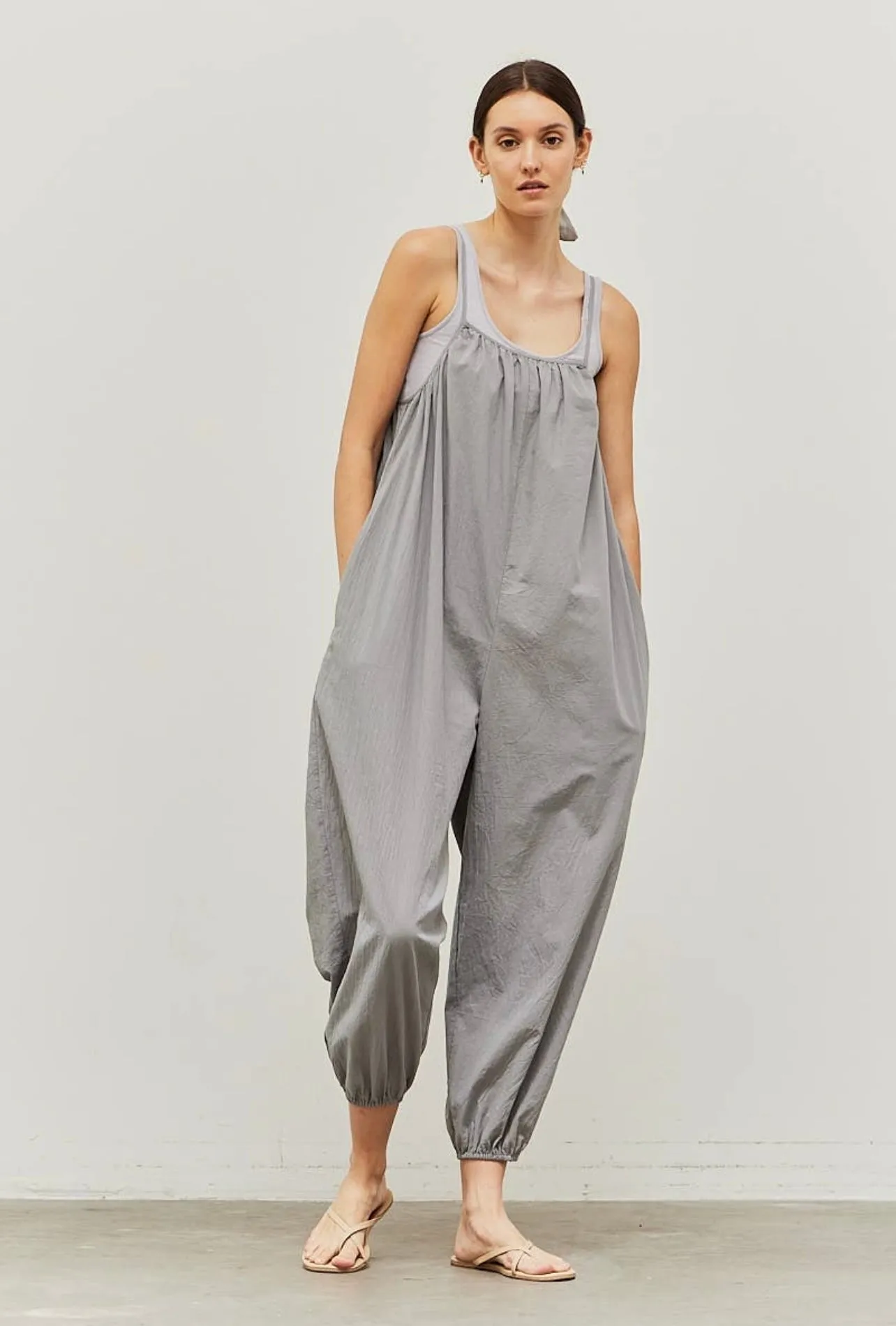 Cotton One Piece Jumpsuit