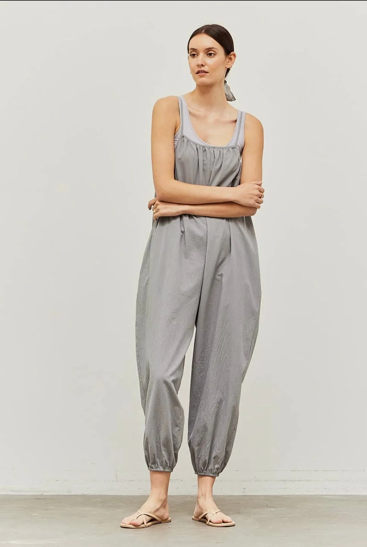 Cotton One Piece Jumpsuit