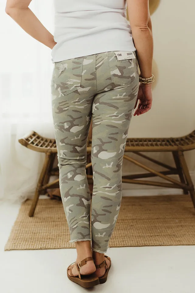 Distressed Ankle Joggers