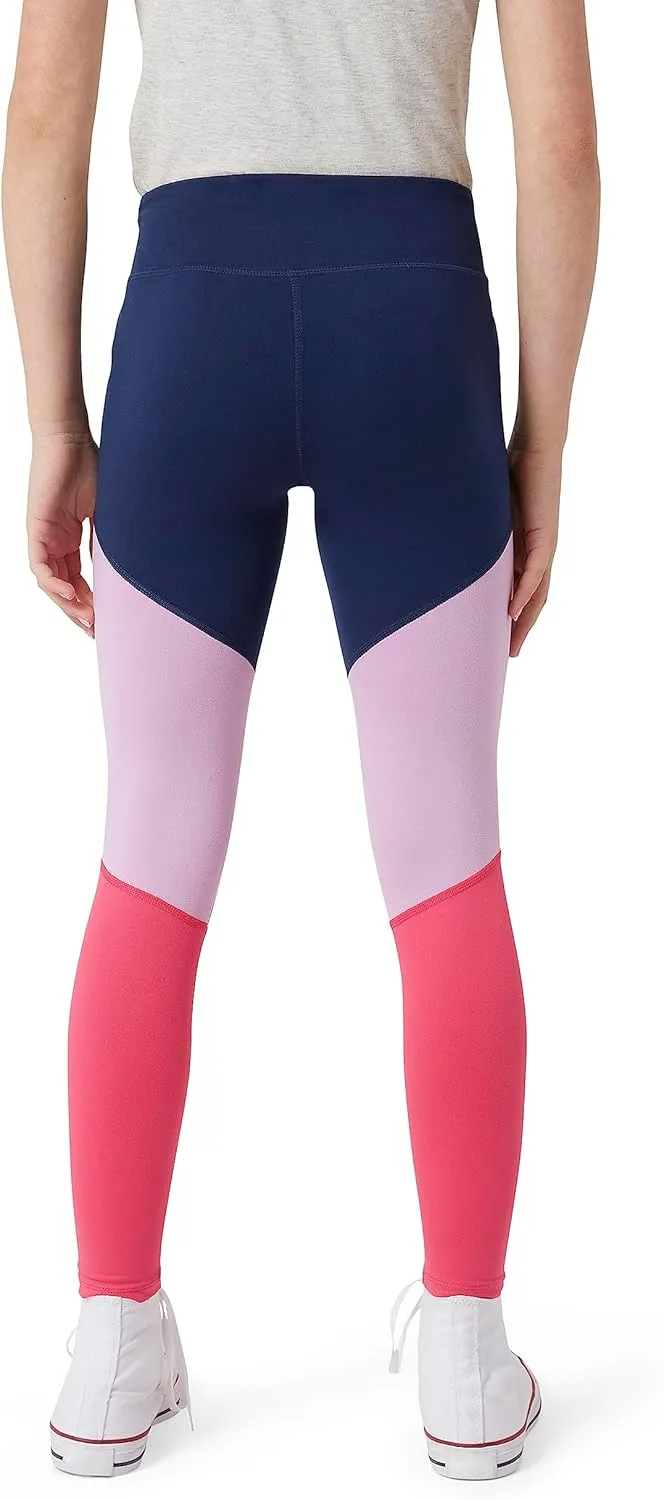 Eddie Bauer Girls' Leggings - Performance Stretch Activewear Leggings - Yoga Pants with Pocket for Girls (5-16)