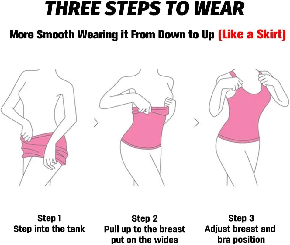 EUYZOU Women's Shapewear Tummy Control Tank Tops - CrissCross Adjustable Straps Seamless Body Shaper Compression Camisole