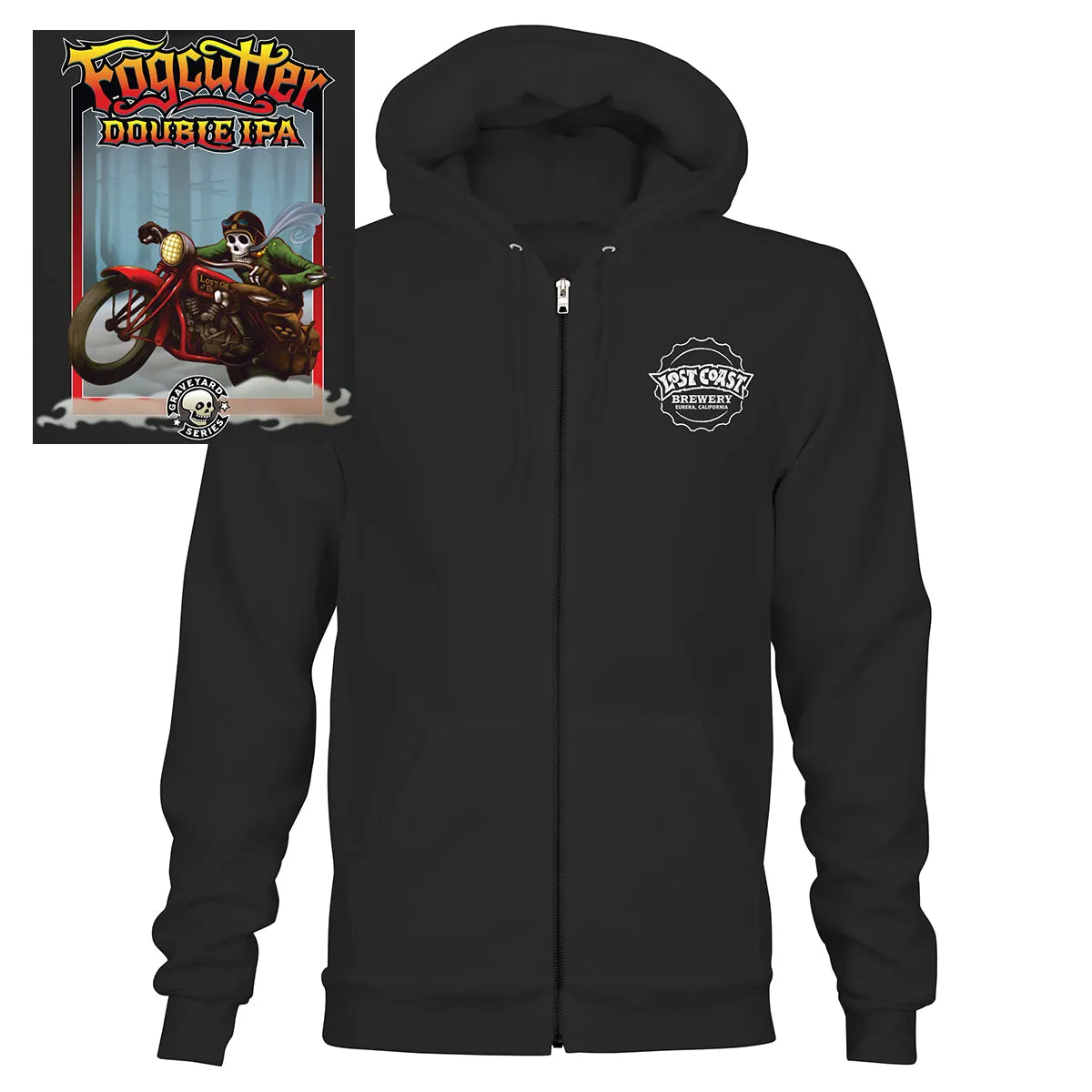 Fogcutter DIPA Zippered Hoodie