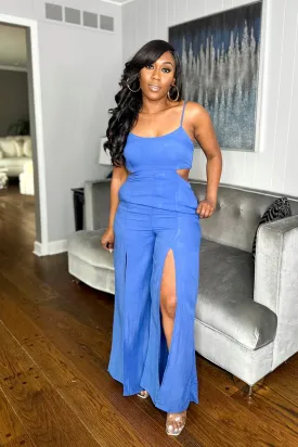 FRONT SLIT JUMPSUIT