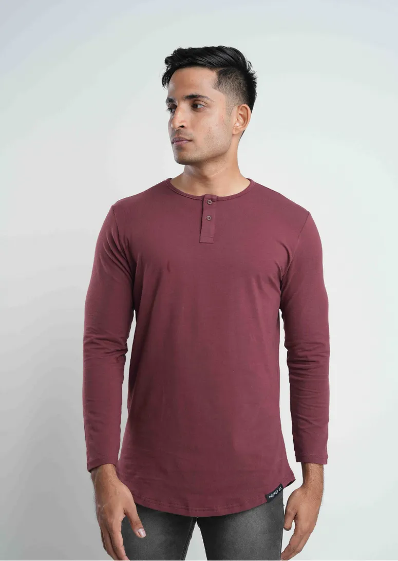 Henley Long Sleeve