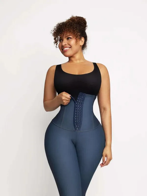 High Waist Denim Tummy Control Shaper Pants