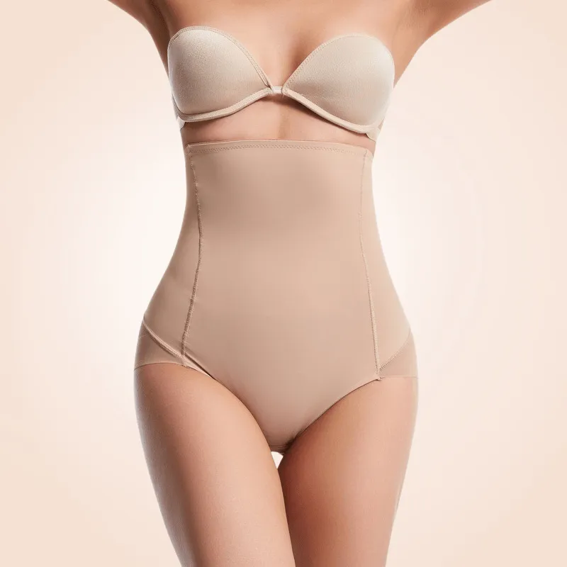 High Waist Underdress Panty Body Sculpting Shapewear Mesh Back Panty