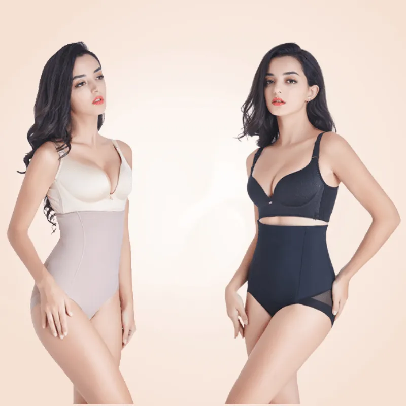 High Waist Underdress Panty Body Sculpting Shapewear Mesh Back Panty