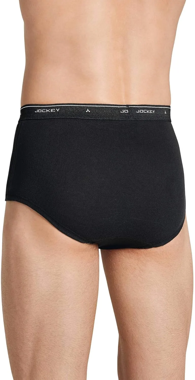 Jockey Men's Underwear Classic Low Rise Brief - 6 Pack