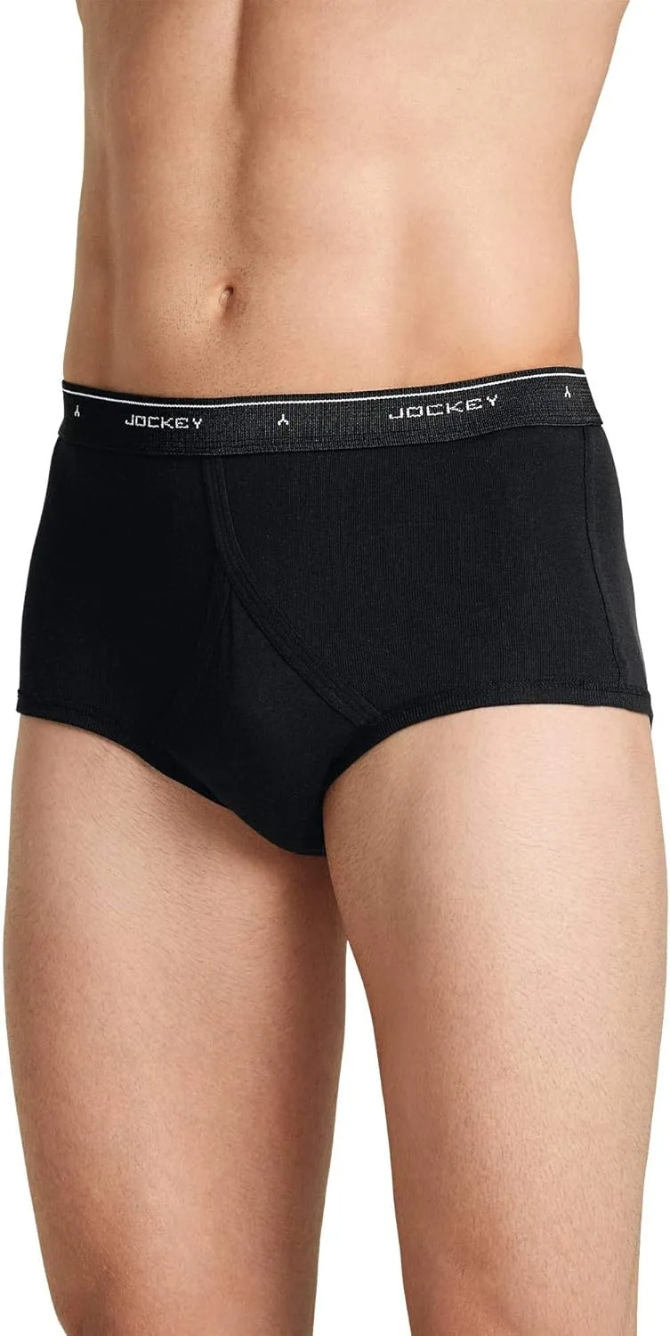 Jockey Men's Underwear Classic Low Rise Brief - 6 Pack