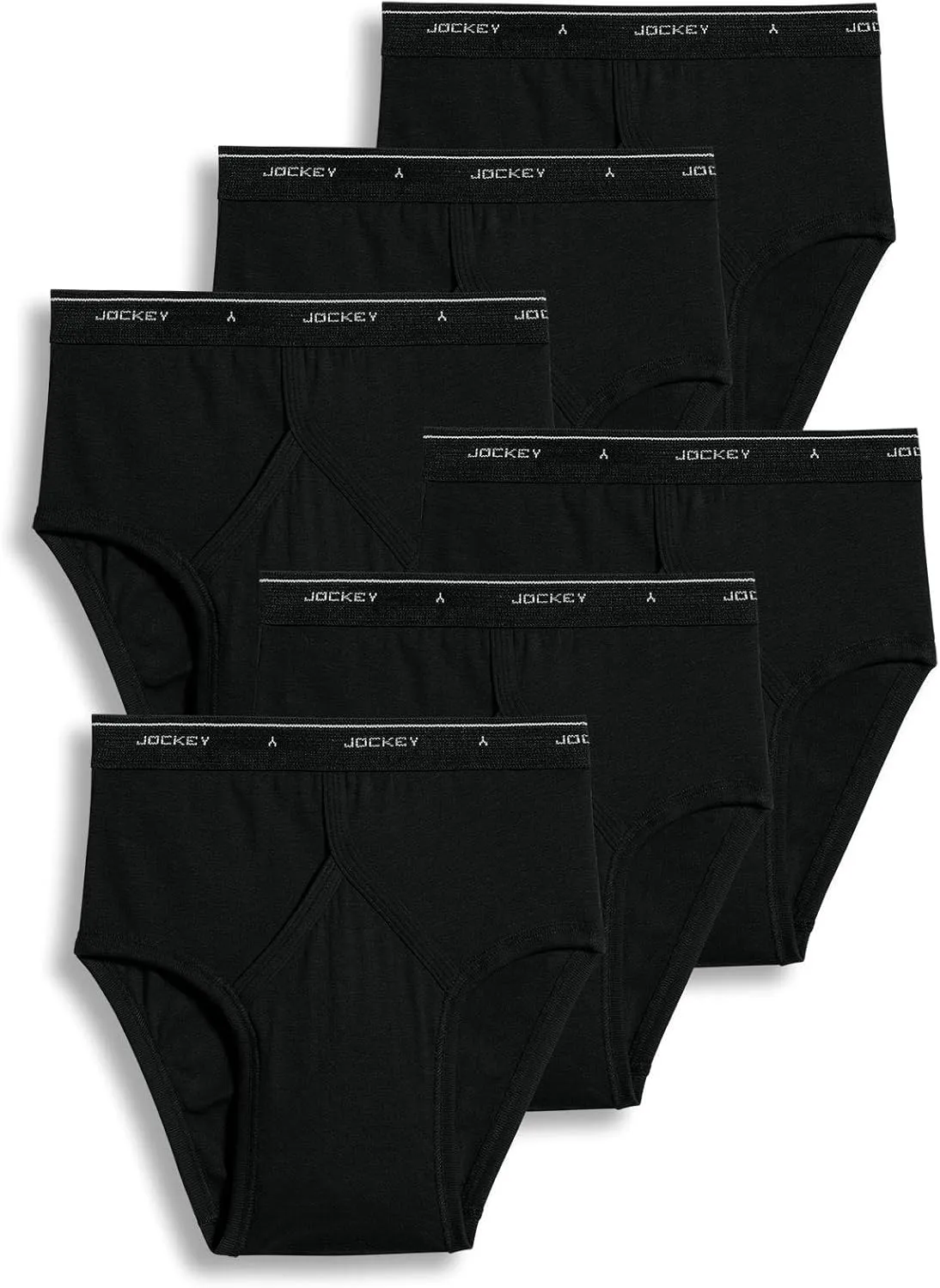 Jockey Men's Underwear Classic Low Rise Brief - 6 Pack