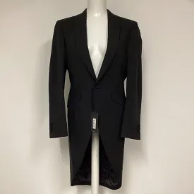 Mario Barutti Black Single Breasted Tailcoat Morning Suit Jacket EU 46(UK36”)