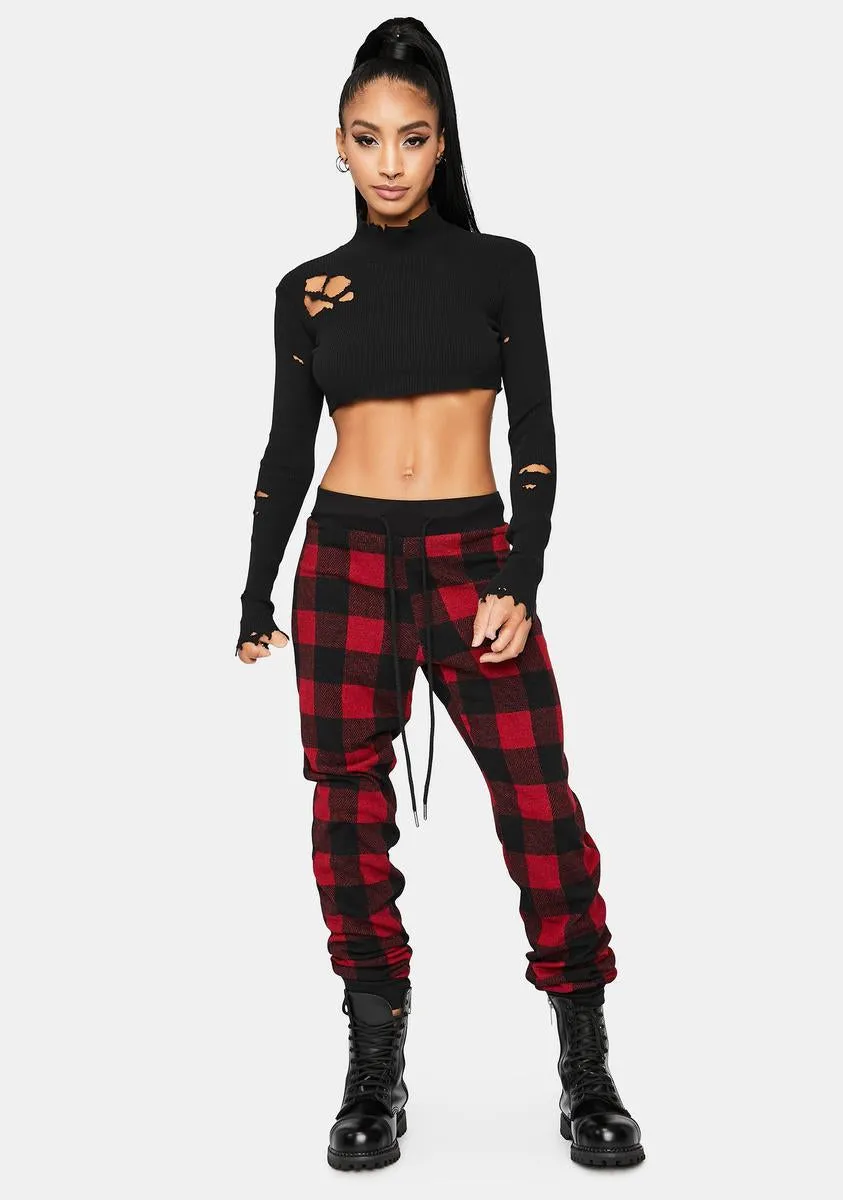 Plaid To Meet You Lounge Pants