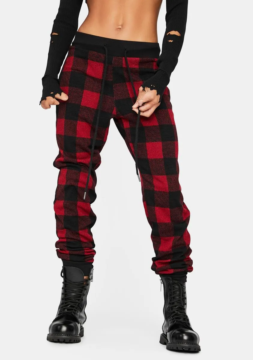 Plaid To Meet You Lounge Pants