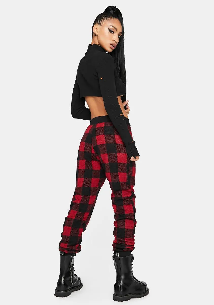 Plaid To Meet You Lounge Pants