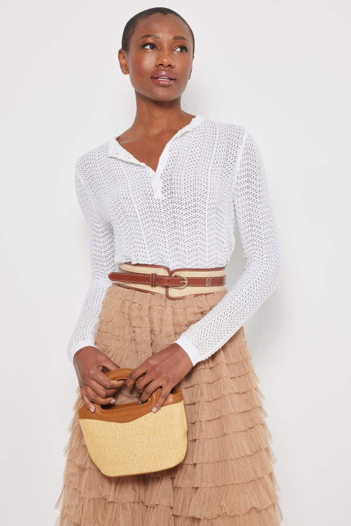 Self Love Open Stitch Henley