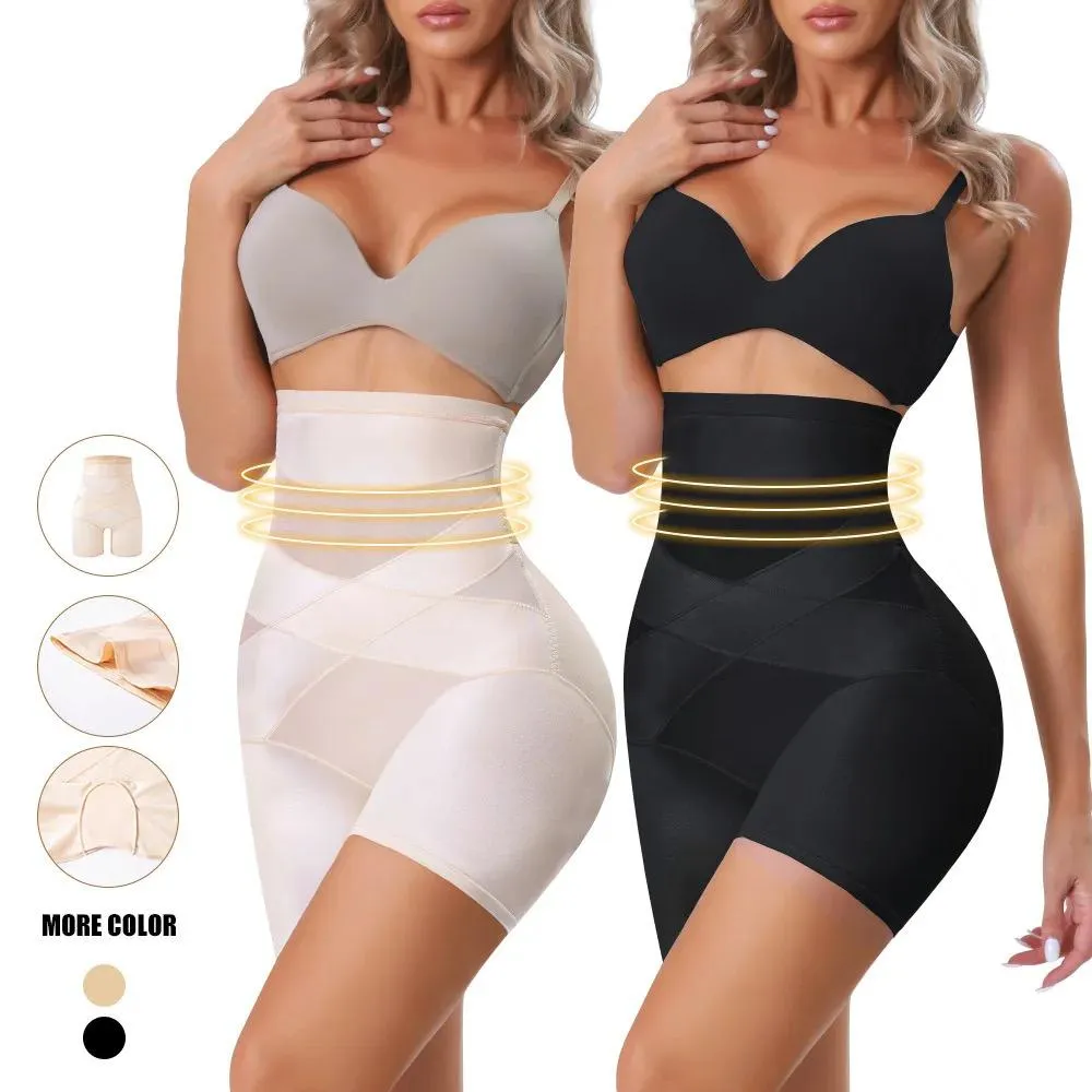 Women High Waist Trainer Body Shaper Panties 35039